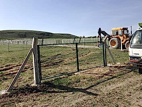 Beynam Mahallesi Hobi Bahçeleri Beton Direk Uygulaması