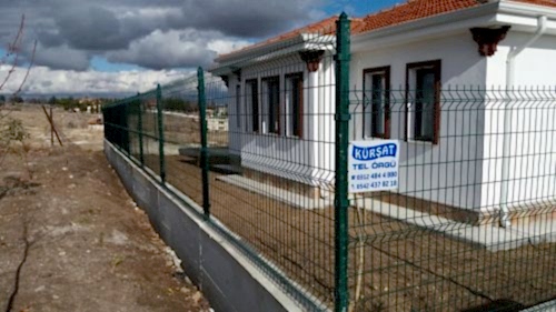 Gökçehöyük Mahallesi Panel Çit Uygulaması- Kürşat Tel Örgü