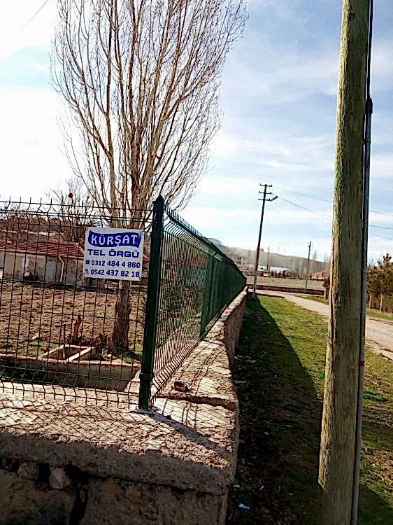 Topaklı Mahallesi Panel Çit Uygulaması